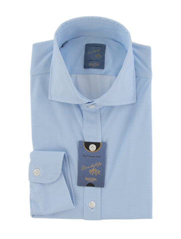 Barba Napoli Light Blue Shirt - Extra Slim