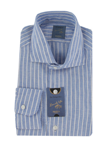 Barba Napoli Light Blue Shirt - Extra Slim