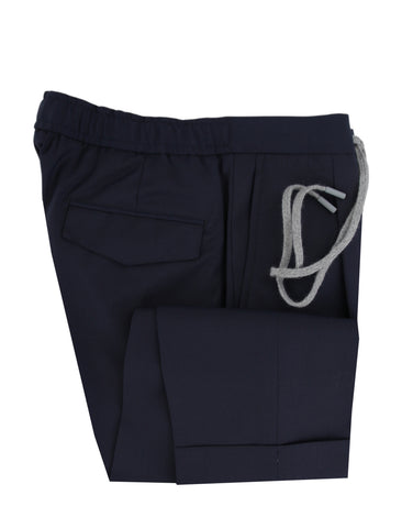 Barba Napoli Navy Blue Pants