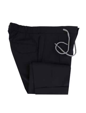 Barba Napoli Midnight Navy Blue Pants