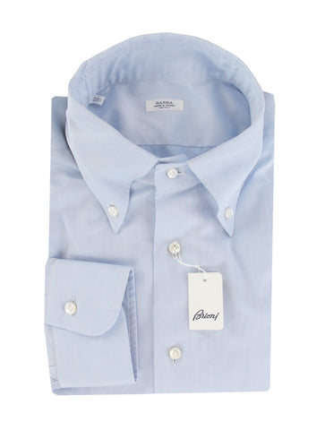 Barba Napoli Light Blue Shirt - Slim