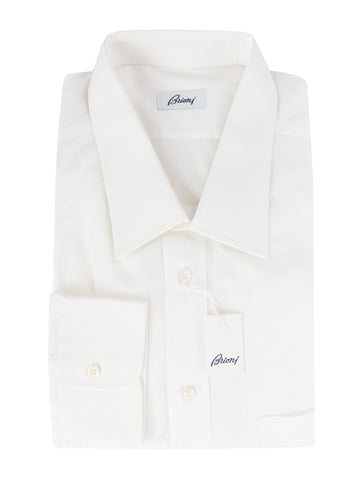 Brioni White Shirt - Slim