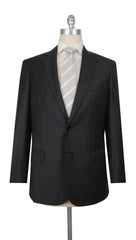 $7200 Brioni Dark Gray Wool Solid Suit - 42/52 - (BR572511)
