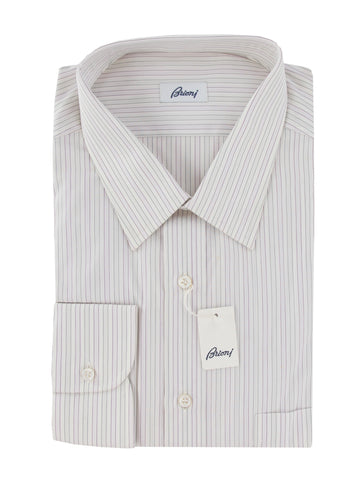 Brioni Purple Shirt - Slim