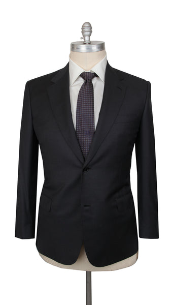 $7500 Brioni Dark Gray Cashmere Striped Suit - (BR712254) - Parent