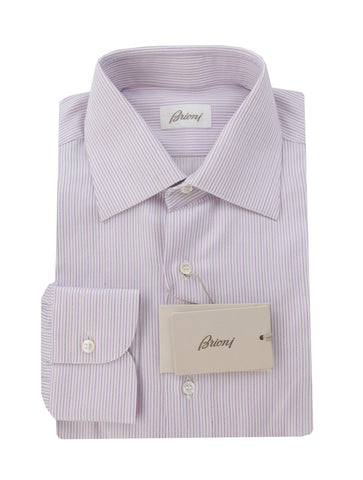 Brioni Lavender Purple Shirt - Slim