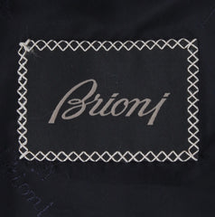 $6900 Brioni Midnight Navy Blue Wool Solid Sportcoat - (BR314264) - Parent