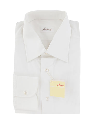Brioni White Shirt - Slim