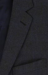 $6300 Brioni Dark Gray Wool Blend Fancy Sportcoat - (BR57253) - Parent