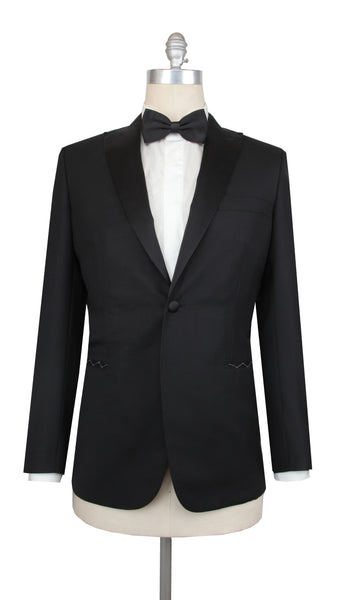 $6900 Brioni Black Wool Tuxedo - (BR572521) - Parent