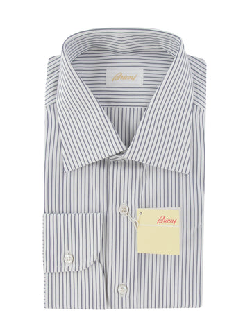 Brioni Dark Blue Shirt - Slim