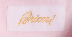 Brioni Pink Solid Cotton Shirt - Slim - (BR1123225) - Parent