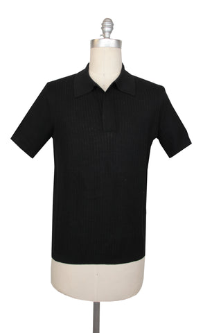 Brioni Black Polo