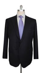 $6700 Cesare Attolini Midnight Navy Blue Super 140's Suit - (CA99262) - Parent