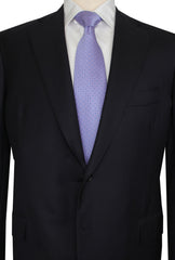 $6700 Cesare Attolini Midnight Navy Blue Super 140's Suit - (CA99262) - Parent
