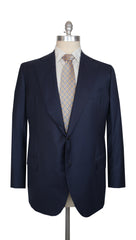 $7000 Cesare Attolini Blue Super 150's Solid Suit - 48/58 - (CA99261)