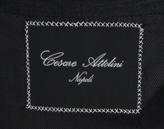 $7400 Cesare Attolini Dark Gray Super 170's Solid Suit - (CA99263) - Parent