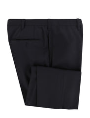 $7670 Cesare Attolini Dark Blue Wool Solid Suit - (CA712251) - Parent