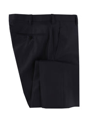 $7500 Cesare Attolini Dark Blue Super 160's Solid Suit - (CA24265) - Parent