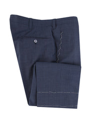 $7975 Cesare Attolini Blue Wool Window Pane Suit - (CA829267) - Parent