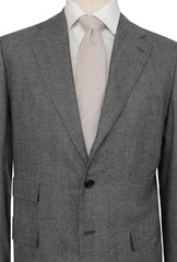 $7750 Cesare Attolini Gray Wool Solid Suit - (CA829261) - Parent
