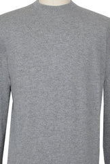 Cesare Attolini Gray Cashmere Crewneck Sweater - (CA122320232) - Parent