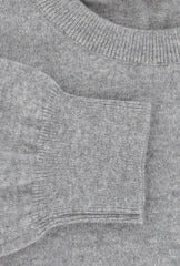 Cesare Attolini Gray Cashmere Crewneck Sweater - (CA122320232) - Parent