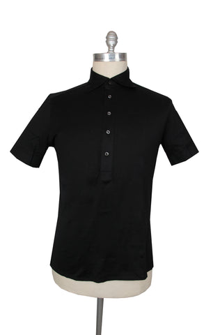 Cesare Attolini Black Polo