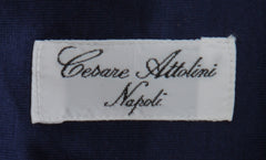 $585 Cesare Attolini White Solid Piqué Polo - (CA81265) - Parent