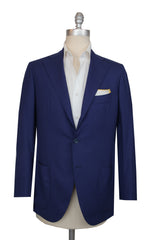 $6300 Cesare Attolini Blue Super 160's Solid Sportcoat - (CA221262) - Parent