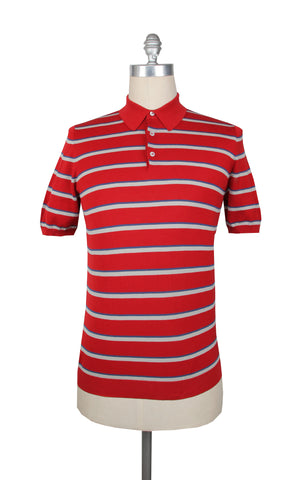 Cesare Attolini Red Polo