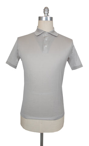 Cesare Attolini Light Gray Polo