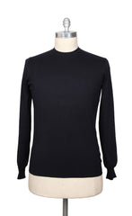 Cesare Attolini Midnight Navy Blue Sweater - XXL/56 - (CA17236)