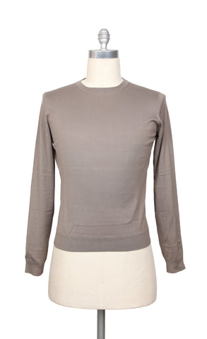 Cesare Attolini Light Brown Crewneck Sweater