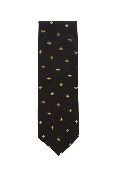 Cesare Attolini Brown Fancy Silk Tie (1535)