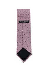 Cesare Attolini Pink Floral Silk Tie (1567)