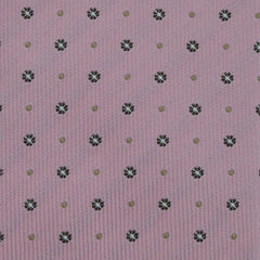 Cesare Attolini Pink Floral Silk Tie (1567)