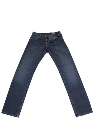 Cesare Attolini Denim Blue Jeans - Slim
