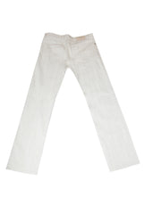 $904 Cesare Attolini Beige Solid Jeans - Slim - (CA926265) - Parent