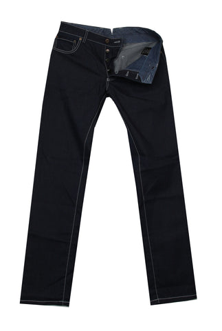 Cesare Attolini Dark Blue Jeans - Slim