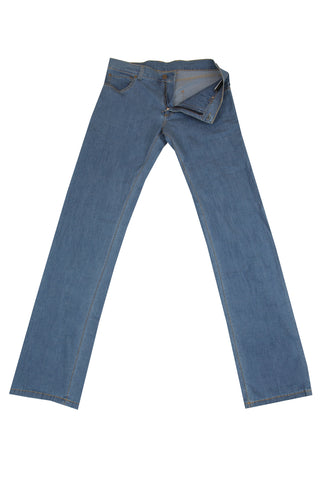 Cesare Attolini Denim Blue Jeans - Slim