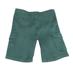 $904 Cesare Attolini Green Solid Shorts - Full - (CA411261) - Parent
