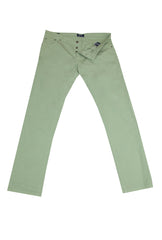 $904 Cesare Attolini Light Green Solid Pants - Slim - 40/56 - (CA926267)