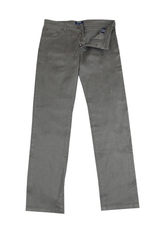 Cesare Attolini Gray Jeans - Slim