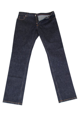 Cesare Attolini Denim Blue Jeans - Slim