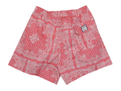 $240 Fedeli Pink Paisley Swim Shorts - (FD528256) - Parent