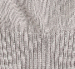 Fiori Di Lusso Light Gray Solid Beanie - (FL531233) - Parent