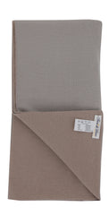 Fiori Di Lusso Beige Solid Cashmere Blend Long Scarf - 82.5" x 13.25" (FL926231)