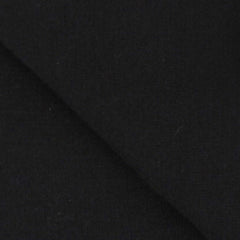 Fiori Di Lusso Black Solid Cashmere Blend Long Scarf - 82.5" x 13.25" (FL926233)