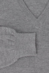 Fiori Di Lusso Gray V-Neck Sweater - (FL67232) - Parent